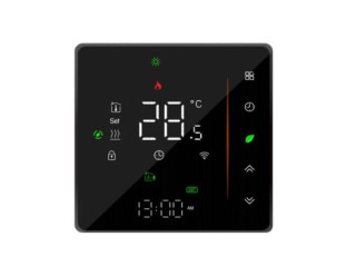 Akubela Heating Thermostat ZigBee (BHT-006-GBZB) - Black